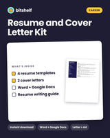 Resume and Cover Letter Kit