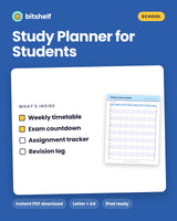 Study Planner for Students