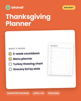 Thanksgiving Planner