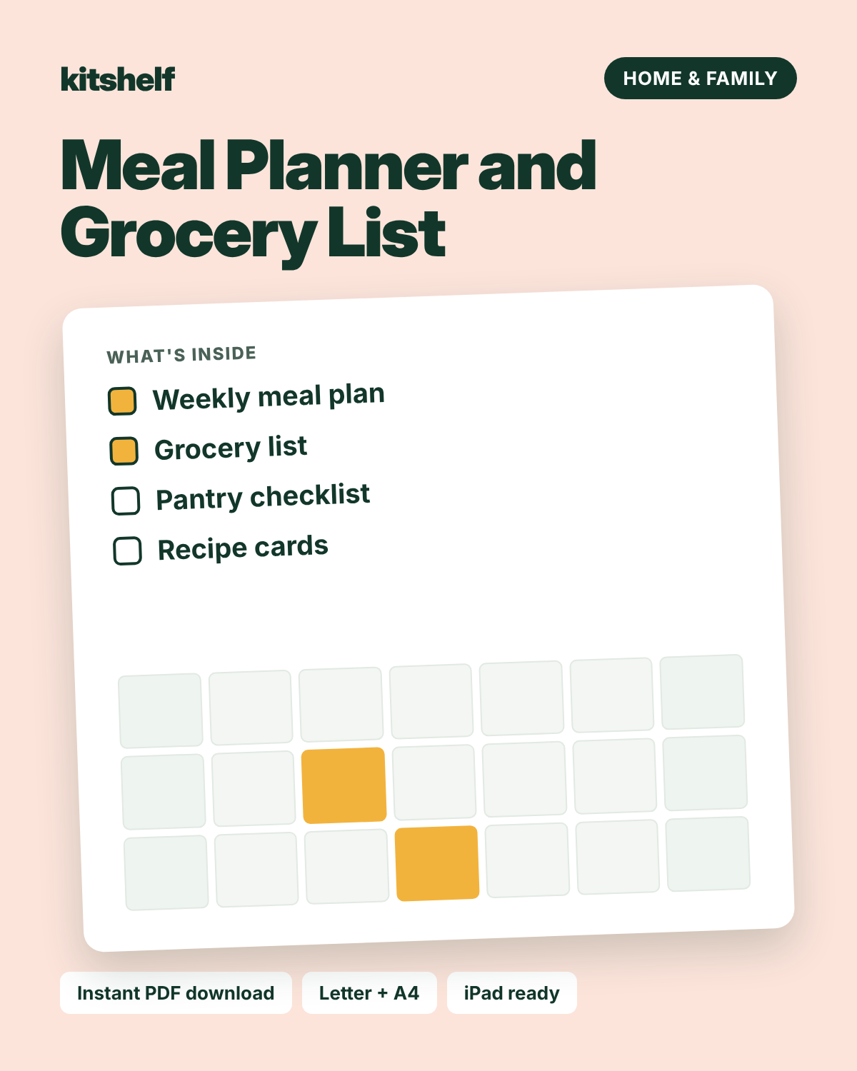 Weekly Meal Planning for Busy Families: A 20-Minute Routine