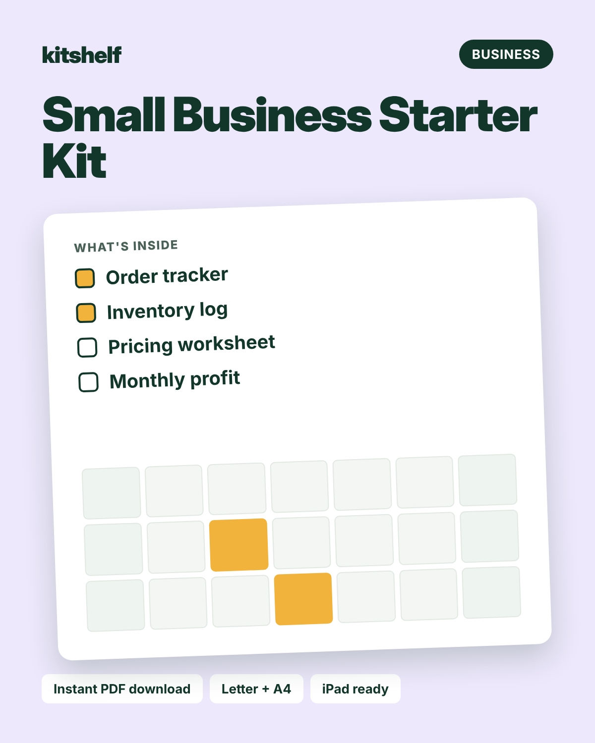 Small Business Planning Basics: Track Orders, Stock and Profit