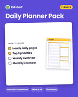 Daily Planner Pack
