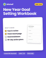New Year Goal Setting Workbook